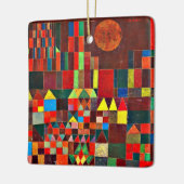 Klee - Kasteel en Zon Keramisch Ornament (Links)