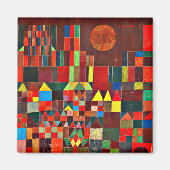 Klee - Kasteel en Zon Magneet (Voorkant)