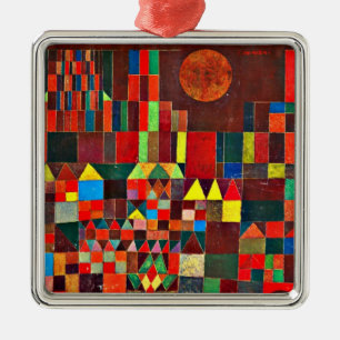 Klee - Kasteel en Zon Metalen Ornament