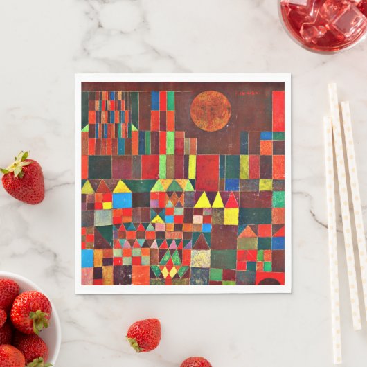 Klee - Kasteel en Zon Servet (Insitu)