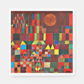 Klee - Kasteel en Zon Servet (Voorkant)