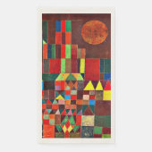 Klee - Kasteel en Zon Servet (Voorkant)