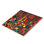 Klee - Kasteel en Zon Tegeltje (Zijkant)