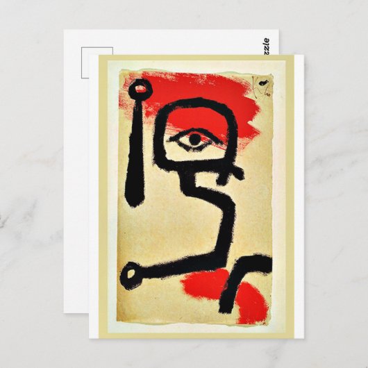 Klee - Kettle Drummer Briefkaart (Voorkant / Achterkant)