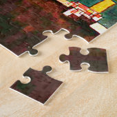 Klee - Keuze Site, abstract kunstwerk Legpuzzel (Zijkant)