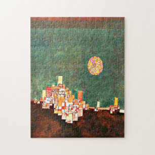 Klee - Keuze Site, abstract kunstwerk Legpuzzel