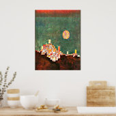 Klee - Keuze Site, abstract kunstwerk Poster (Keuken)