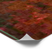 Klee - Keuze Site, abstract kunstwerk Poster (Hoek)