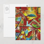 Klee - Kind en tante Briefkaart (Voorkant / Achterkant)