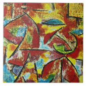 Klee - Kind en Tante Tegeltje (Voorkant)