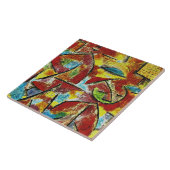 Klee - Kind en Tante Tegeltje (Zijkant)