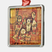 Klee - Kinderen en Hond Metalen Ornament (Links)