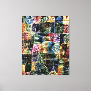 Klee - Kiosk Architectuur Canvas Afdruk