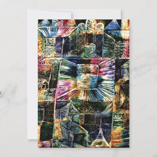 Klee - Kiosk Architectuur Kaart (Voorkant)