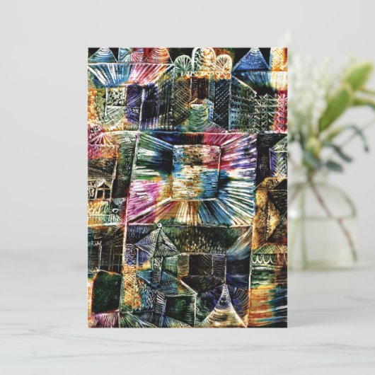 Klee - Kiosk Architectuur Kaart (Staand voorkant)