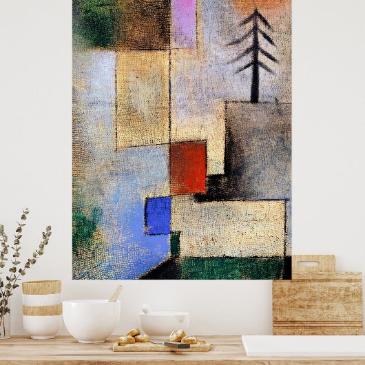 Klee - klein spar Afbeelding Poster (Keuken)