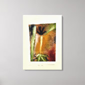 Klee - Kleine boom, abstracte kunst Canvas Afdruk (Voorkant)