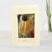 Klee - Kleine boom, abstracte kunst Kaart (Voorkant)