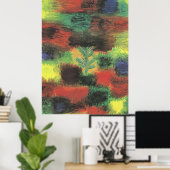 Klee - Kleine Boom Tussen Struikgewas Poster (Thuiskantoor)