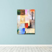 Klee - Kleine Sparren Afbeelding Canvas Afdruk (Insitu (Houten vloer))