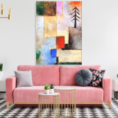 Klee - Kleine Sparren Afbeelding Canvas Afdruk (Insitu (Woonkamer))