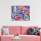 Klee - Kleurrijk bos, beroemd schilderij Canvas Afdruk (Insitu (Woonkamer))
