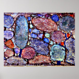 Klee - Kleurrijk bos Poster