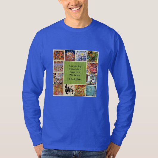Klee - Kleurrijke collage T-shirt (Voorkant)