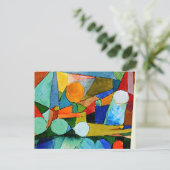 Klee - Kleurvormen Briefkaart (Staand voorkant)