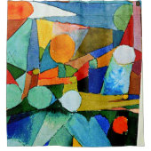 Klee - Kleurvormen Douchegordijn (Voorkant)