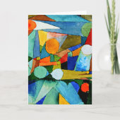 Klee - Kleurvormen Kaart (Voorkant)