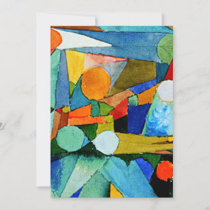 Klee - Kleurvormen Kaart