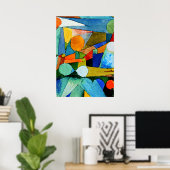 Klee - Kleurvormen Poster (Thuiskantoor)