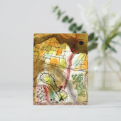 Klee - Korte beschrijving van een bergpas Briefkaart (Staand voorkant)