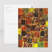 Klee - Kosmische Compositie, Briefkaart (Voorkant / Achterkant)
