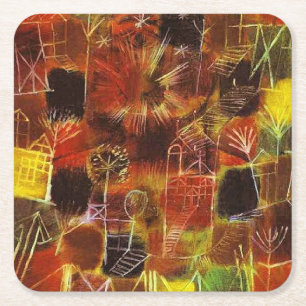 Klee - Kosmische Compositie Kartonnen Onderzetters