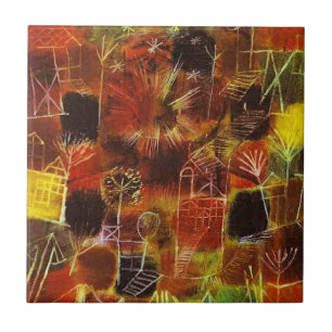 Klee - Kosmische Compositie Tegeltje