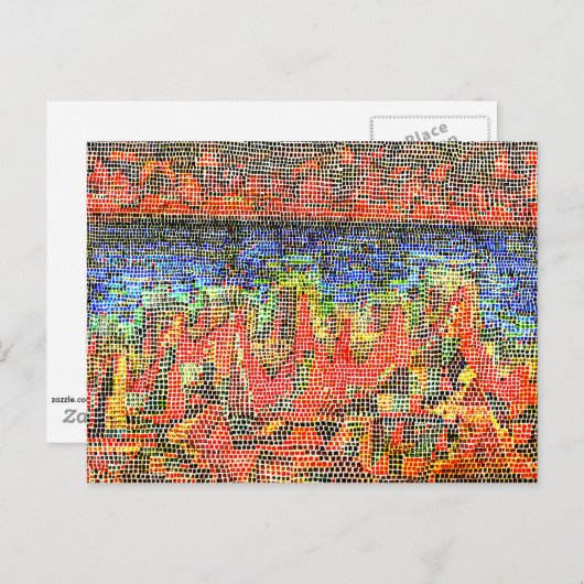 Klee - Kustkliffen Briefkaart (Voorkant / Achterkant)