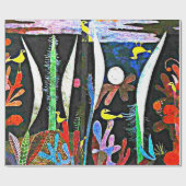 Klee - Landschap met gele vogels Cadeaupapier (Vlak)