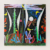 Klee - Landschap met gele vogels Legpuzzel (Verticaal)