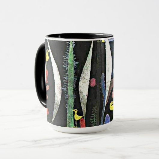 Klee - Landschap met Gele Vogels Mok (Voorkant links)