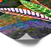 Klee - Landschap met gele vogels Poster (Hoek)