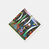 Klee - Landschap met gele vogels Servet (Hoek)