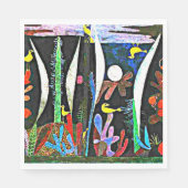 Klee - Landschap met gele vogels Servet (Voorkant)