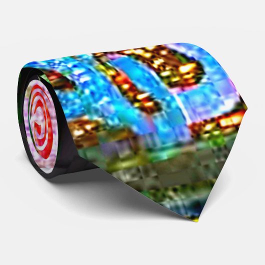 Klee - Landschap met gele vogels Stropdas (Opgerold)