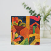 Klee - Landschap met Vlaggen (Staand voorkant)