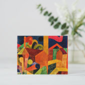 Klee - Landschap met Vlaggen Briefkaart (Staand voorkant)