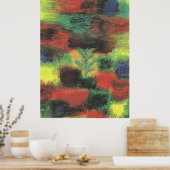 Klee - Little Tree Amid Shrubbery Poster (Keuken)