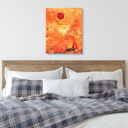 Klee - Marchen Canvas Afdruk (Insitu (Slaapkamer))