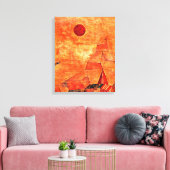 Klee - Marchen Canvas Afdruk (Insitu (Woonkamer))
